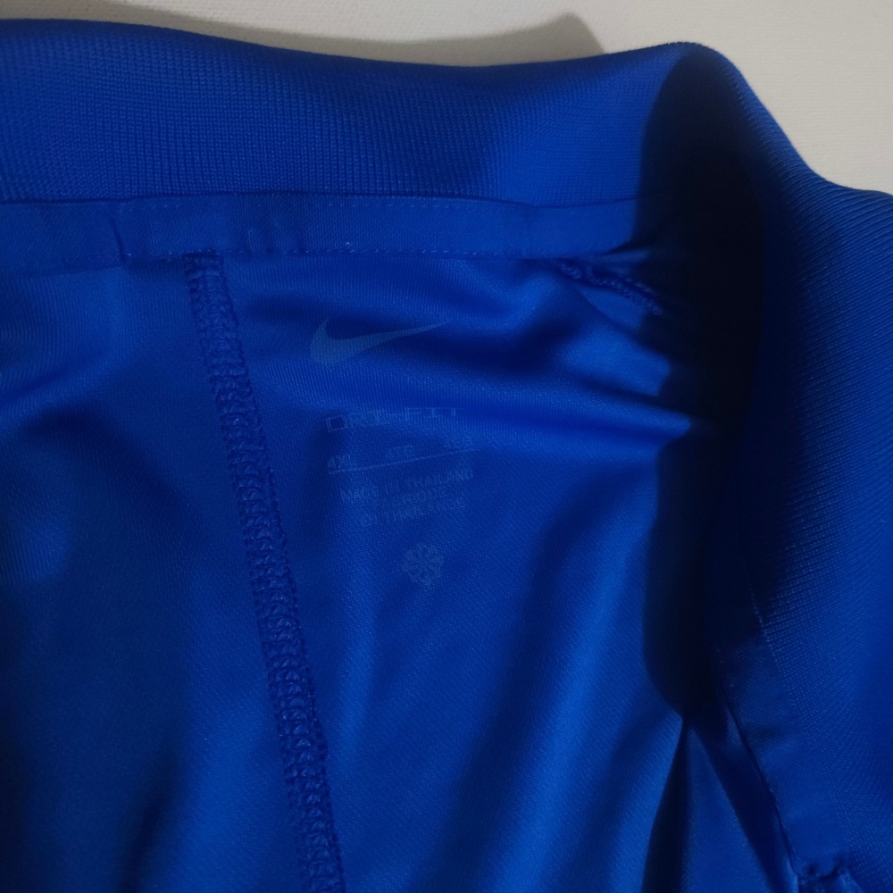 Nike Dri-FIT Mens 4XL Royal Blue Short Sleeve Golf Performance Polo Shirt - Picture 3 of 5